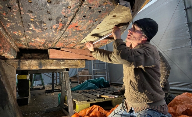 Spankracht - de restauratie van een hoogaars